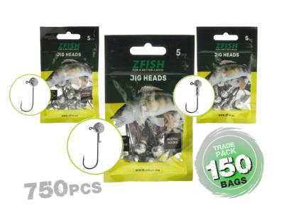 Pack Têtes plombées ZFISH Trade